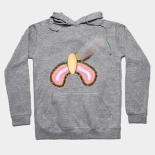 Cute Butterfly Drawing Hoodie